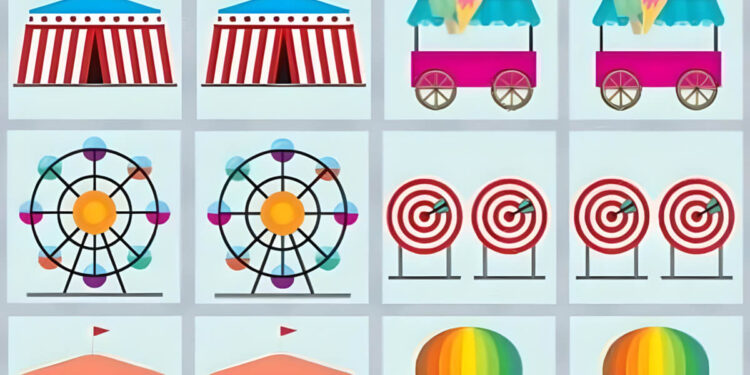 memory gam free printable circus