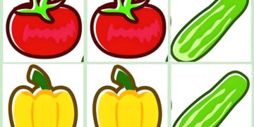 grocery memory game free printable