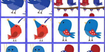 holidays memory game free printable