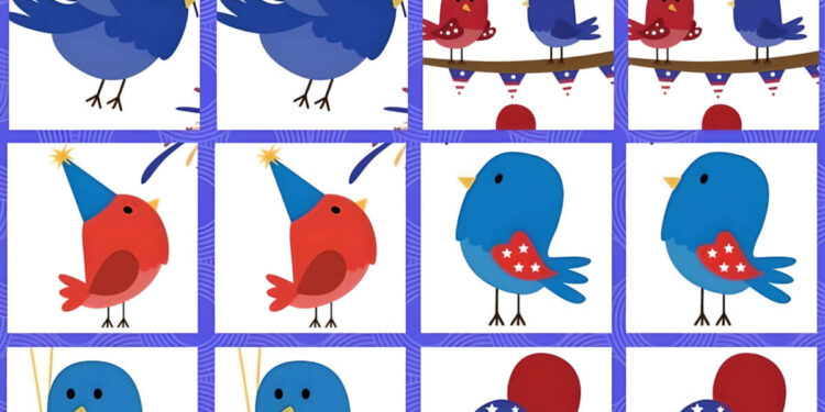 holidays memory game free printable