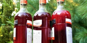 homamade rasberry syrup