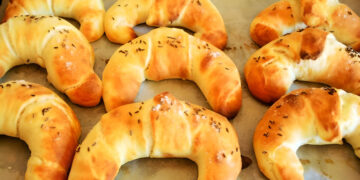 salt and cumin crescent rolls