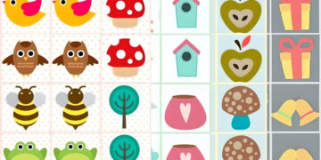 seasons memory game free printable