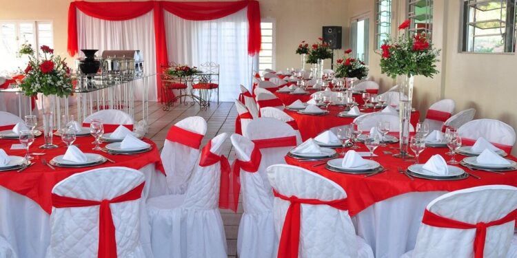 wedding chair bow
