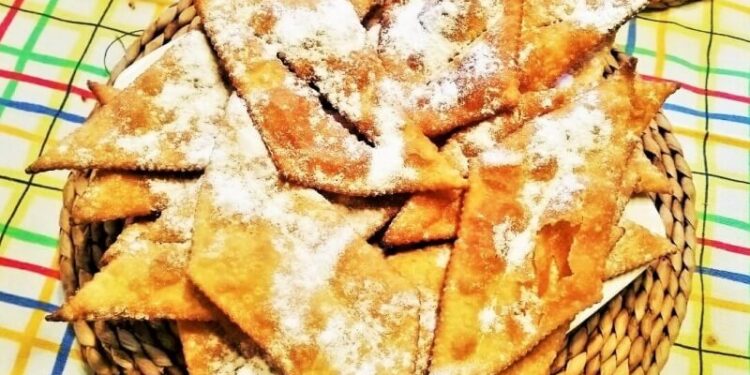 angel wing fry cookies