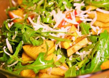 aragula apple salad