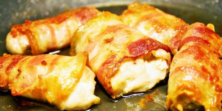 bacon wrapped chicken breast