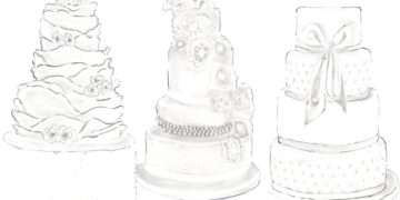 cake coloring page