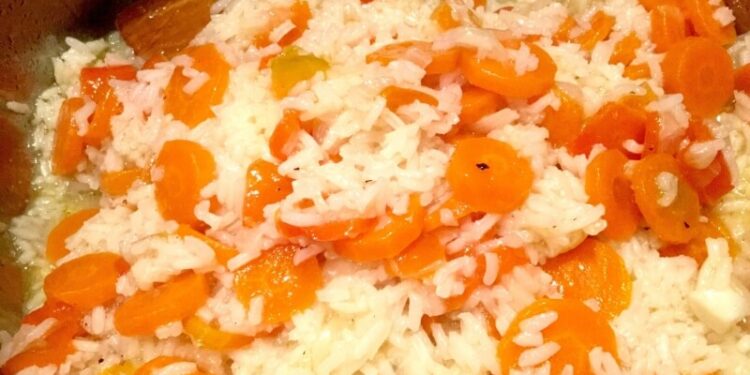 carrot risotto