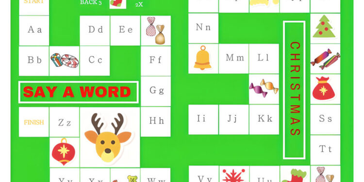 christmas board game