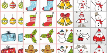 christmas memory game