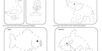 connect the dots voloring page