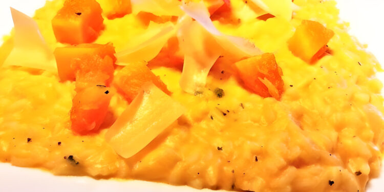 CREAMY PUMPKIN RISOTTO (RISOTTO CON ZUCCHE)