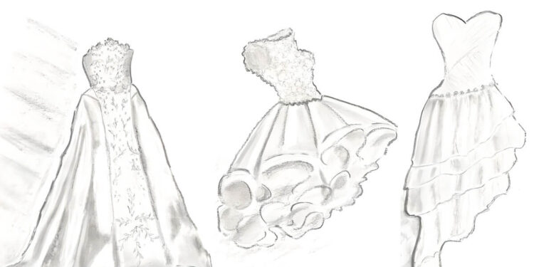dress coloring pages