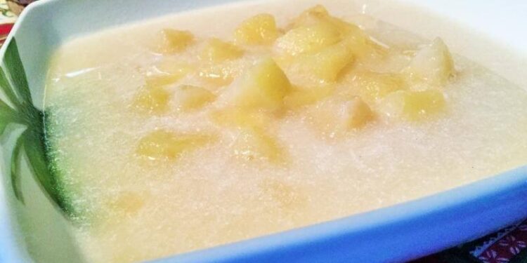 easy apple soup with cinnamon