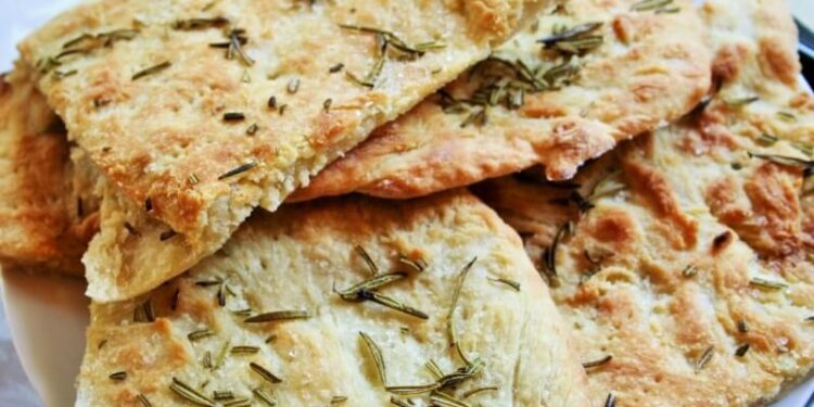 focaccia with rosemary