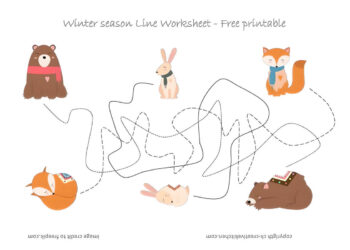 forest animals worksheet