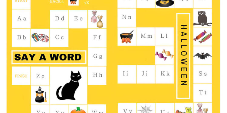 halloween board game