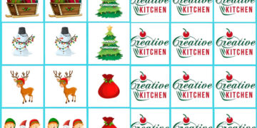 merry christmas memory game