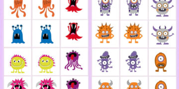 monster memory game