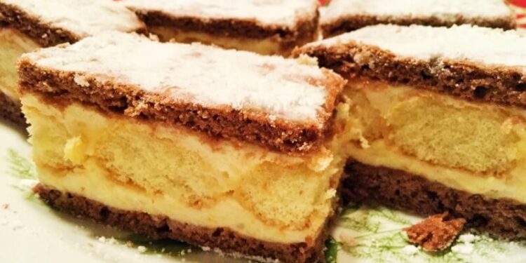 orange sponge finger slice