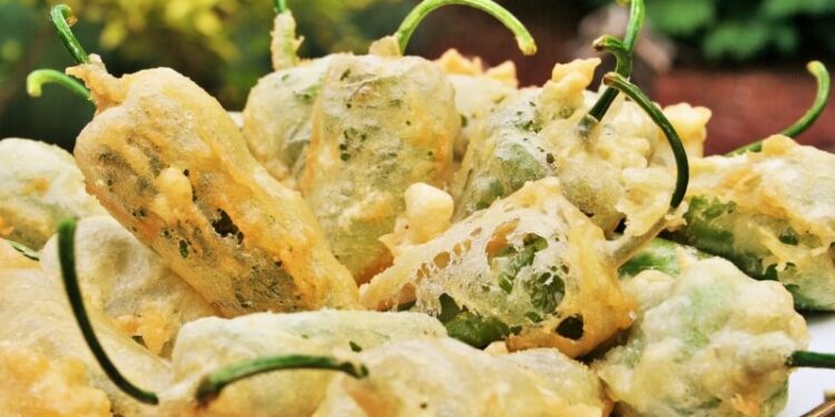 padron pepper tempura