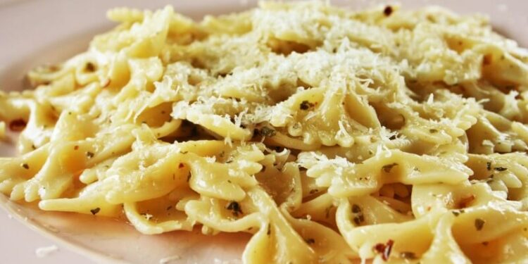 Classic pasta con aglio