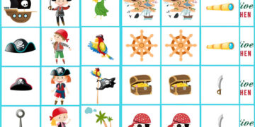 pirates memory game