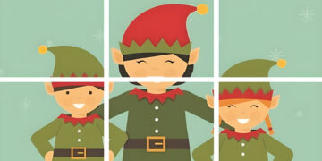 seasons preschoolers puzzle