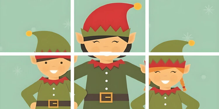 seasons preschoolers puzzle