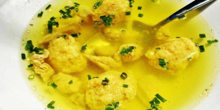 semolina dumplings soup