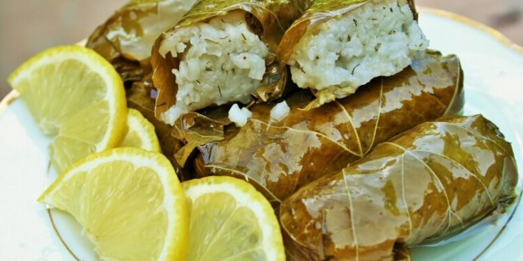 Stuffed Grape Leaves (Dolmades)