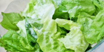 sweet and sour lettuce salad