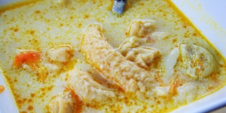 Tripe soup ciorba de bruta
