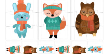 winter forest puzzle