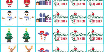 Xmas memory game