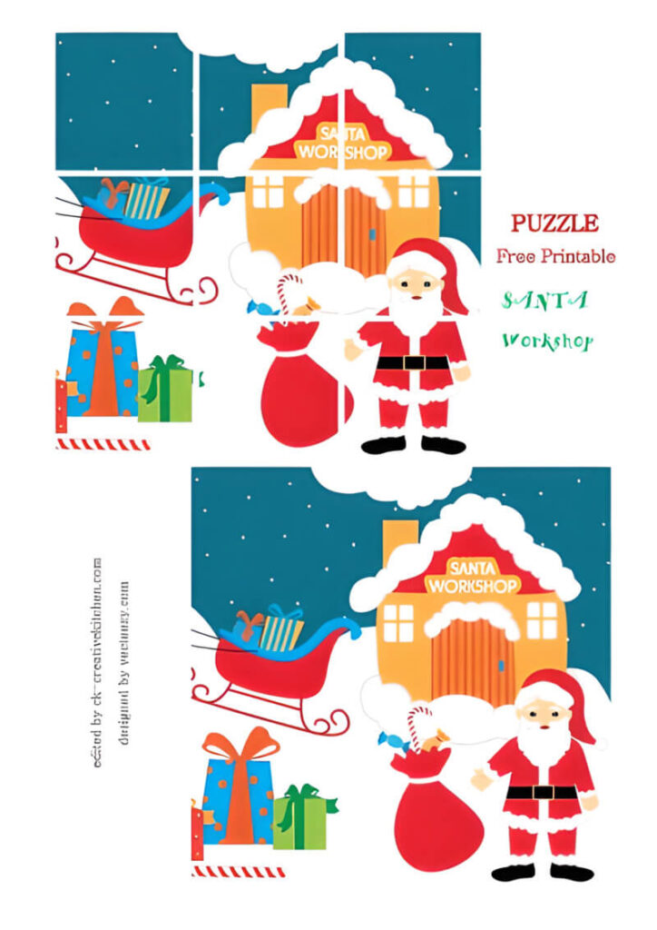 santa puzzle