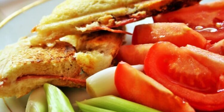 Grilled Ham and Cheese Sandwich