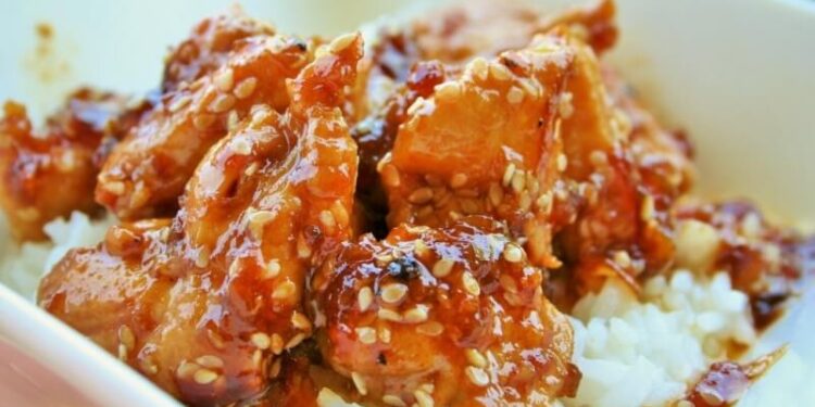 Honey and Hot Sesame Chicken