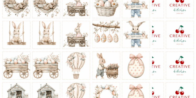 Easter Bunny Memory Game