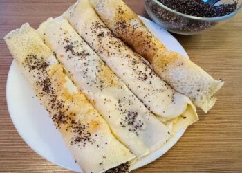 poppy seed pancake